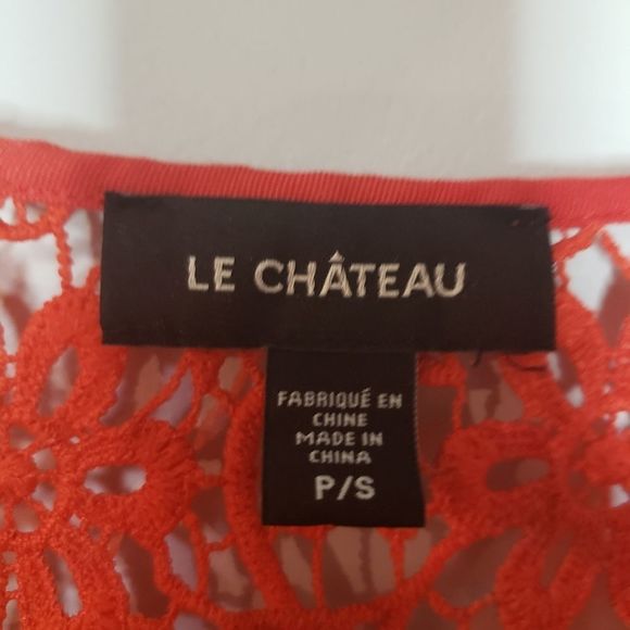 Like New Le Chateau Summer tank top Size Small - Picture 3 of 7